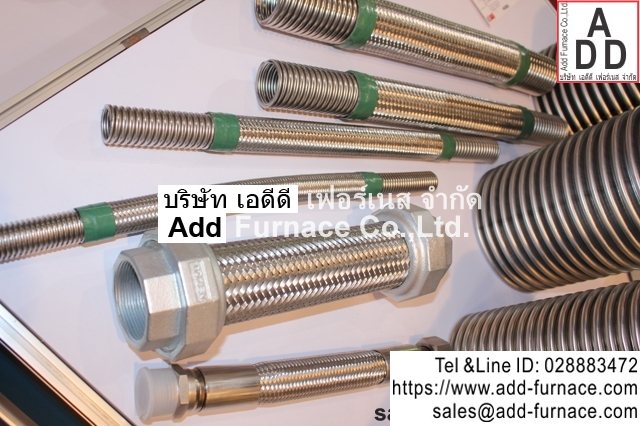 ท่ออ่อนสแตนเลส Gas Hose Stainless Steel 304 (2)